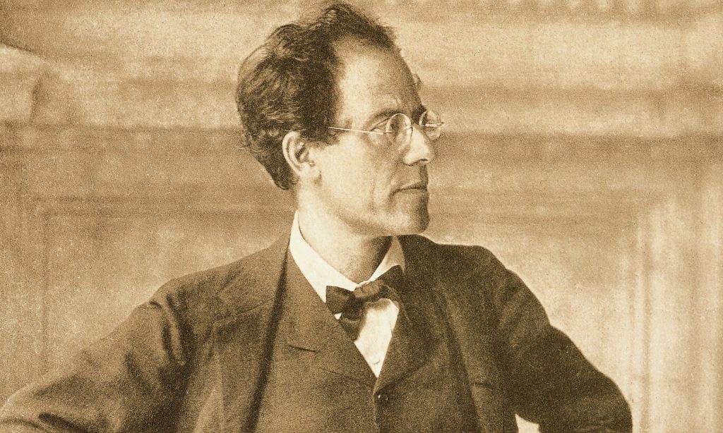 Mahler in the foyer of the Vienna Court Opera